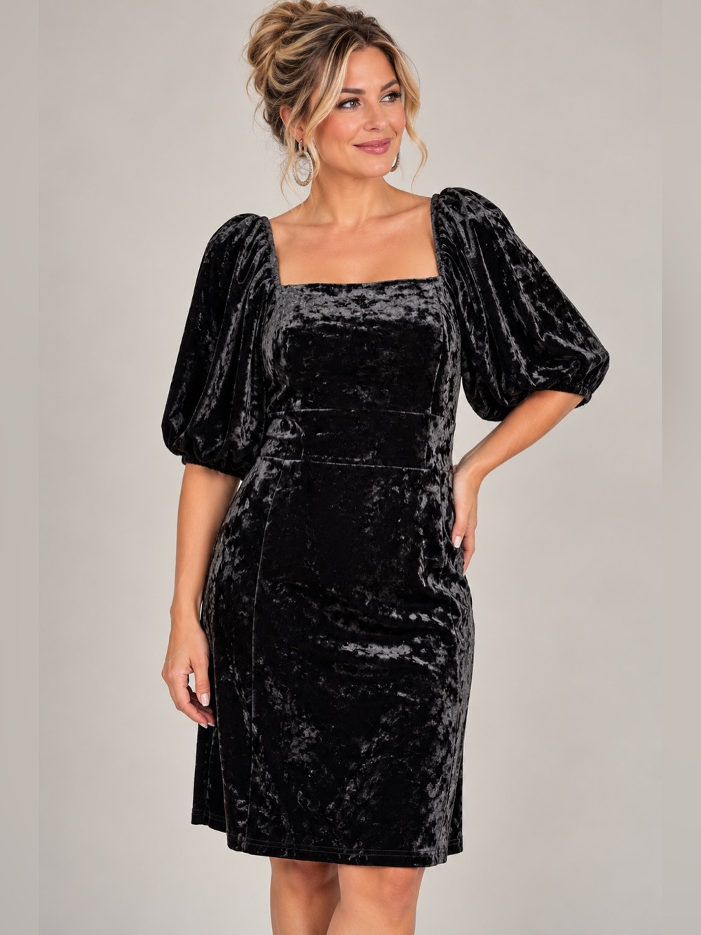 Kendall & Kylie velvet dress size large